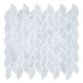 Andova Tiles ANDOVA TILES Channing Elongated Hex  1" x 2.5" Marble Honeycomb Mosaic Wall & Floor Tile ANDCHA135